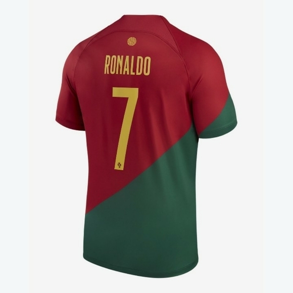 NIKE Portugal Soccer Jersey Stadium Home (Cristiano Ronaldo) - Men's - Picture 2 of 11